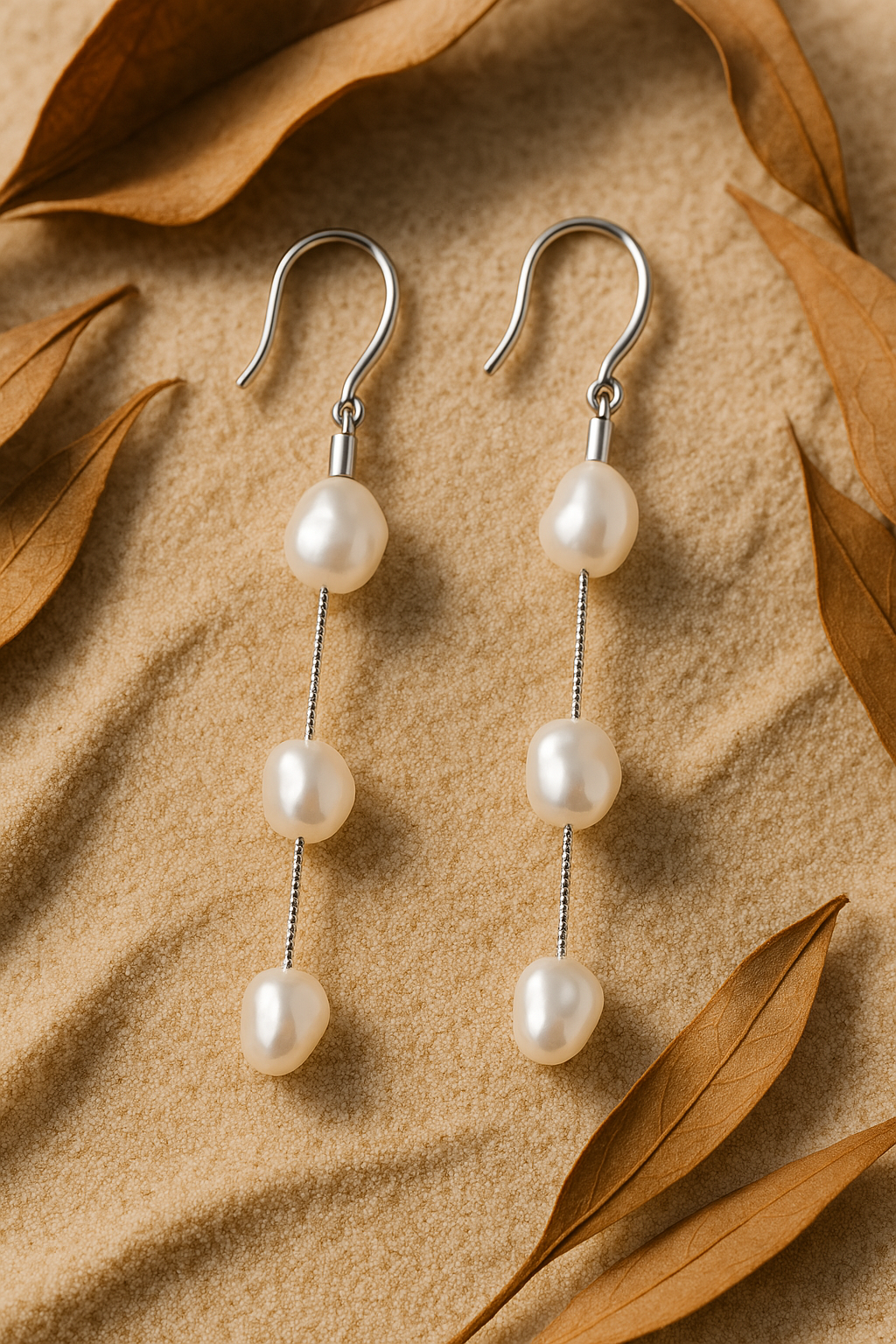 Pearl Flow Earrings