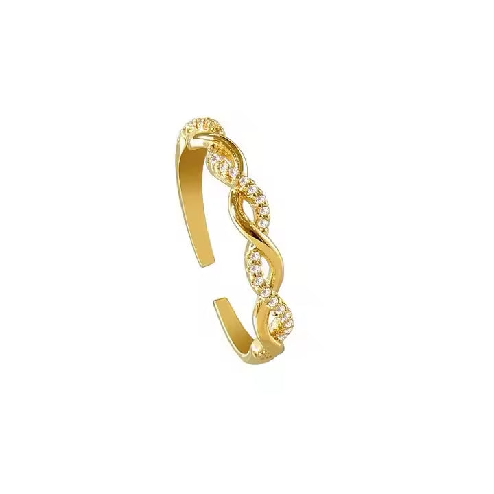 18k Gold Plated Infinite Grace Ring