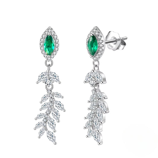 Green Vine Earrings